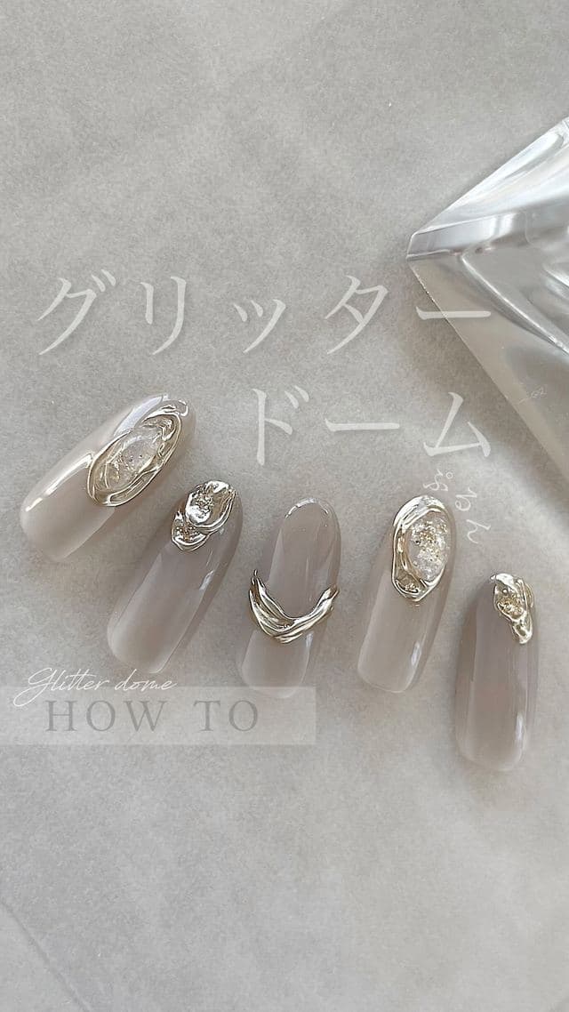 ニュアンスグリッタードーム
