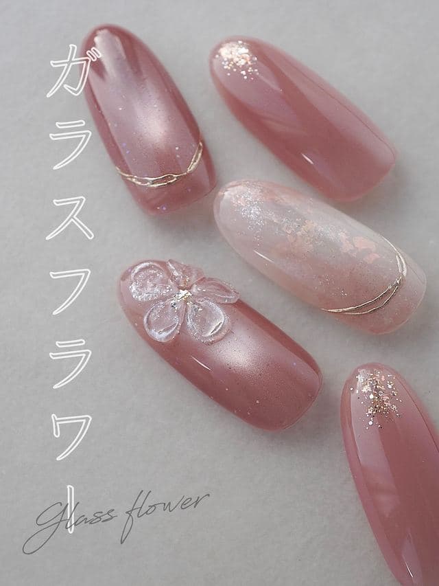 ガラスフラワー