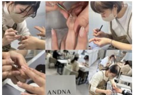 ANDNA スタッフによる施術風景